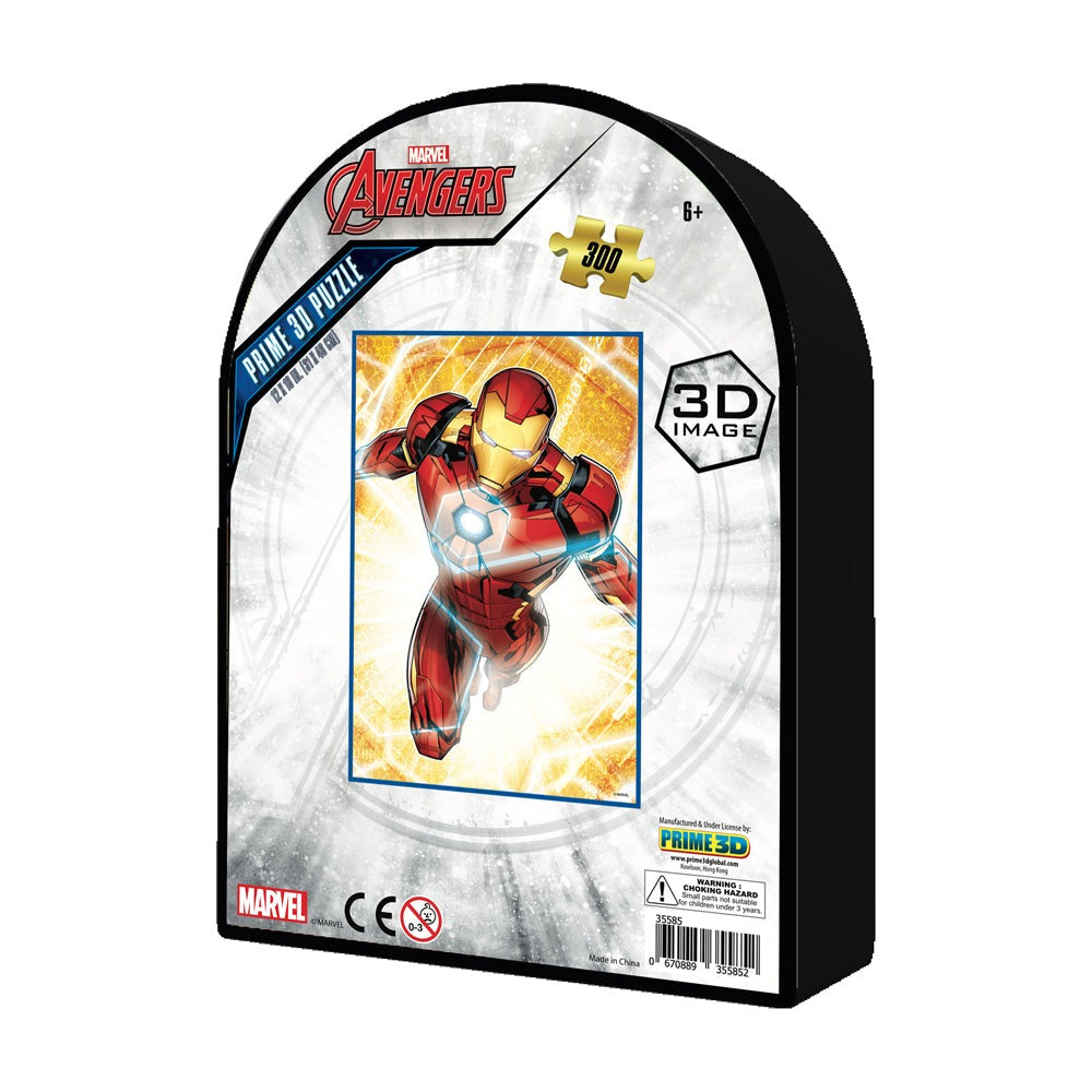Marvel Avengers Iron Man 3D Lenticular Puzzle - 300 pc