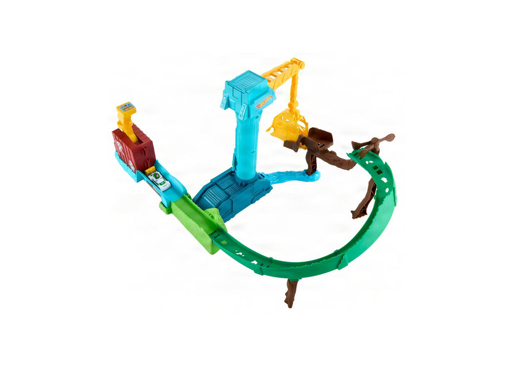 Hot Wheels Buzz Lightyear Star Command Adventure Track Set With Die-Cast Vehicle