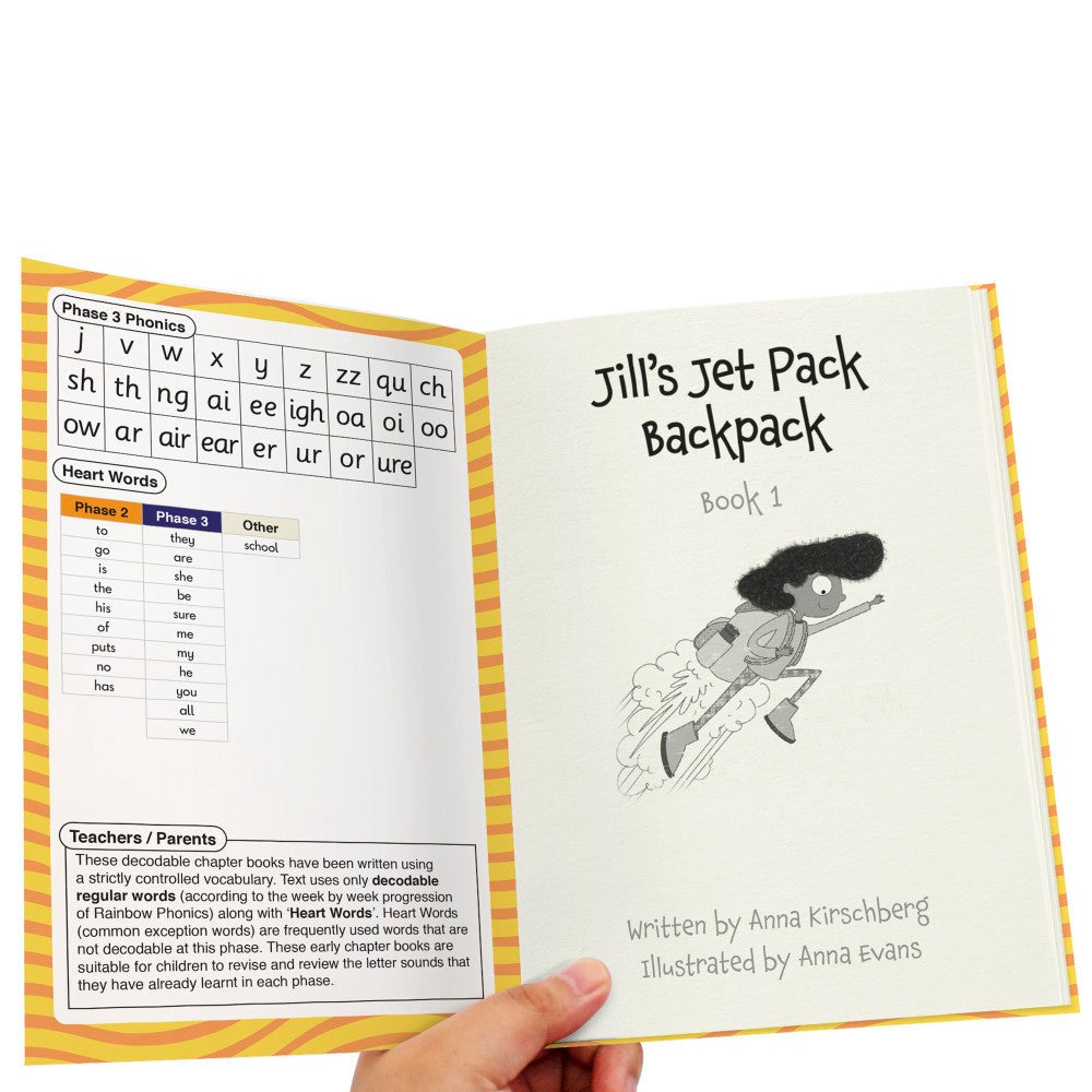 Junior Learning Jill Jet - Decodable Reader Chapter Books - Boxed Set