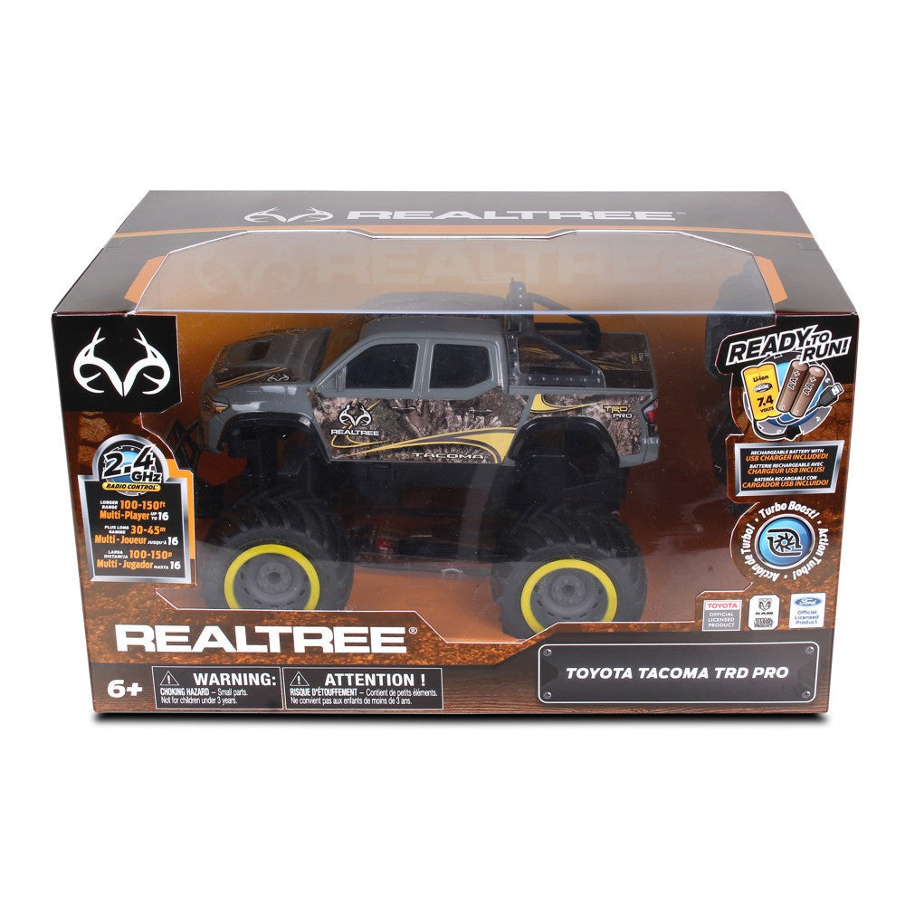 RealTree Radio Control Toyota Tacoma TRD - Gray Camo