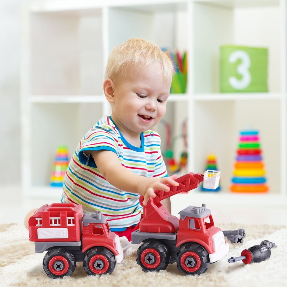iPlay, iLearn Fire Rescue Series Diecast Fire Truck