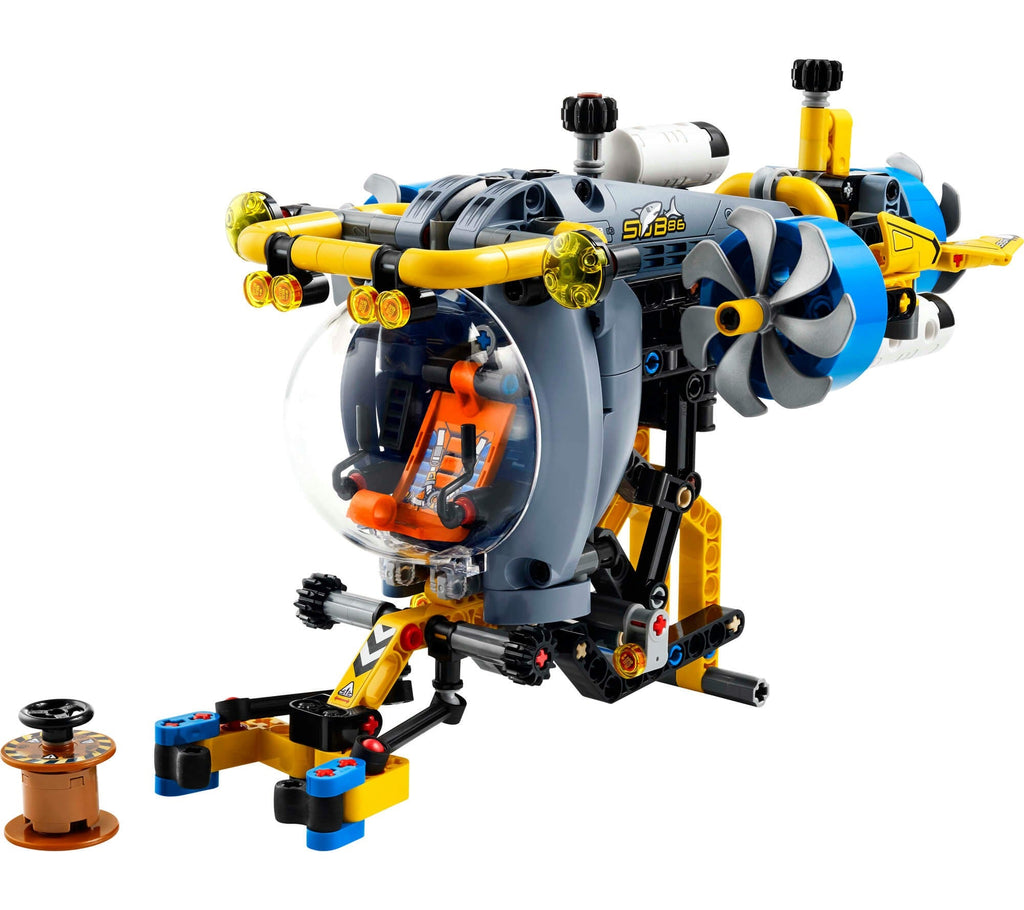 LEGO Technic Deep-Sea Research Submarine 413-Piece Building Set 42201