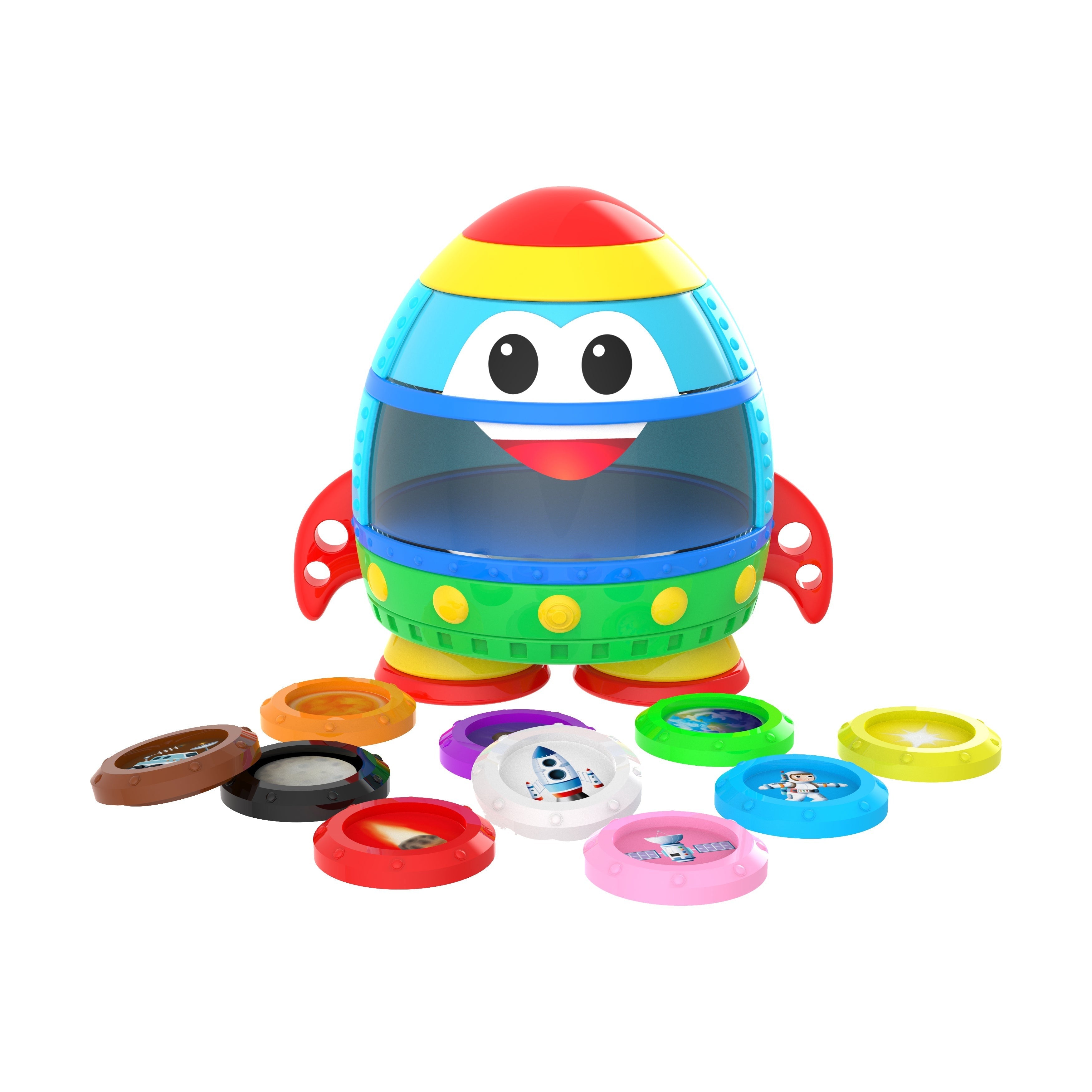 Learn with Me - Cosmic Quest Rocket - Interactive Space Explorer