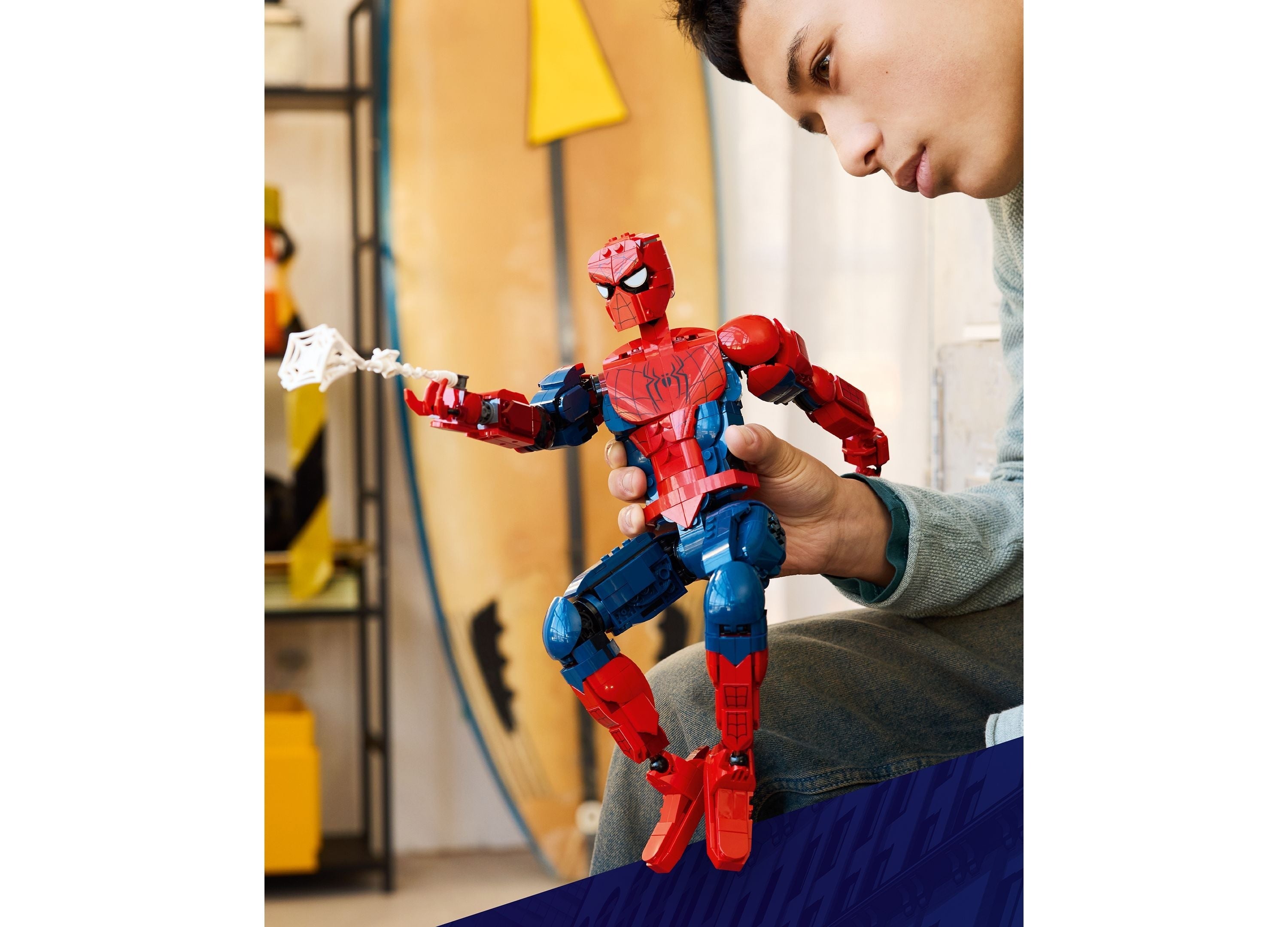 LEGO Marvel Spider-Man Hero Figure Building Toy, 813 Pieces