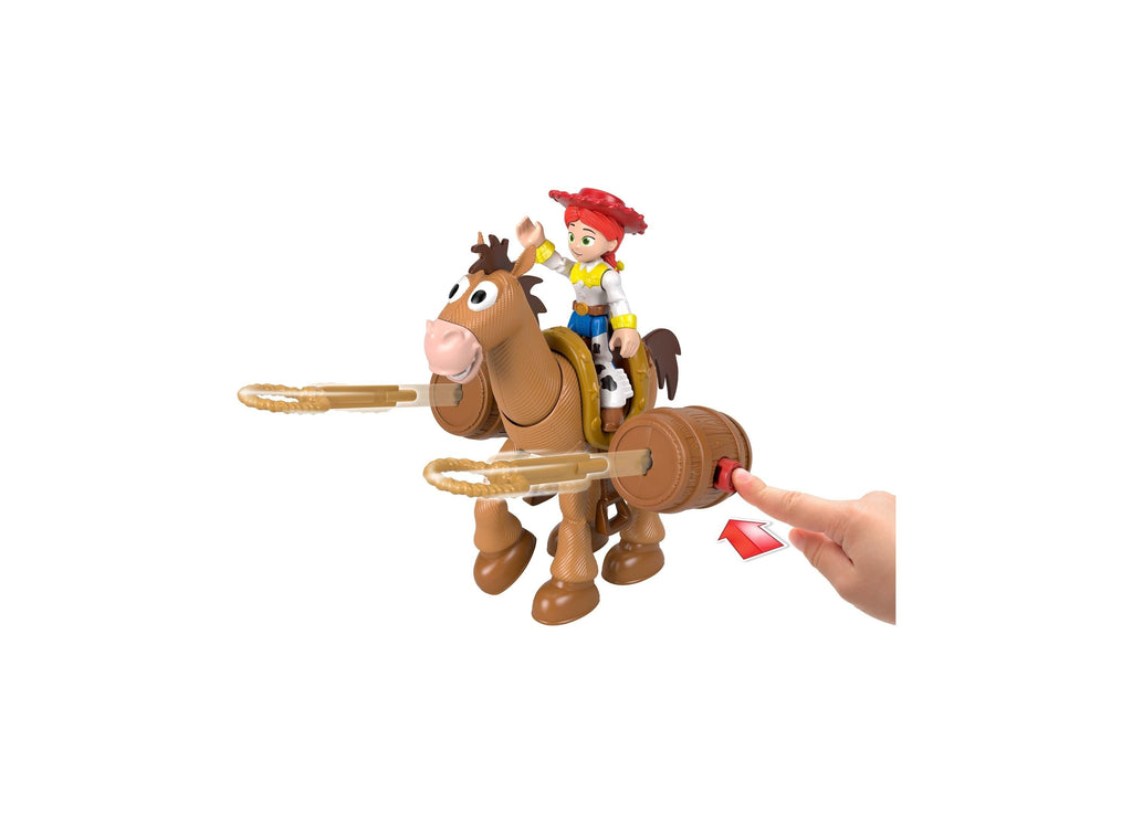 Imaginext Disney Pixar Toy Story Jessie & Bullseye 3-Inch Figure Playset