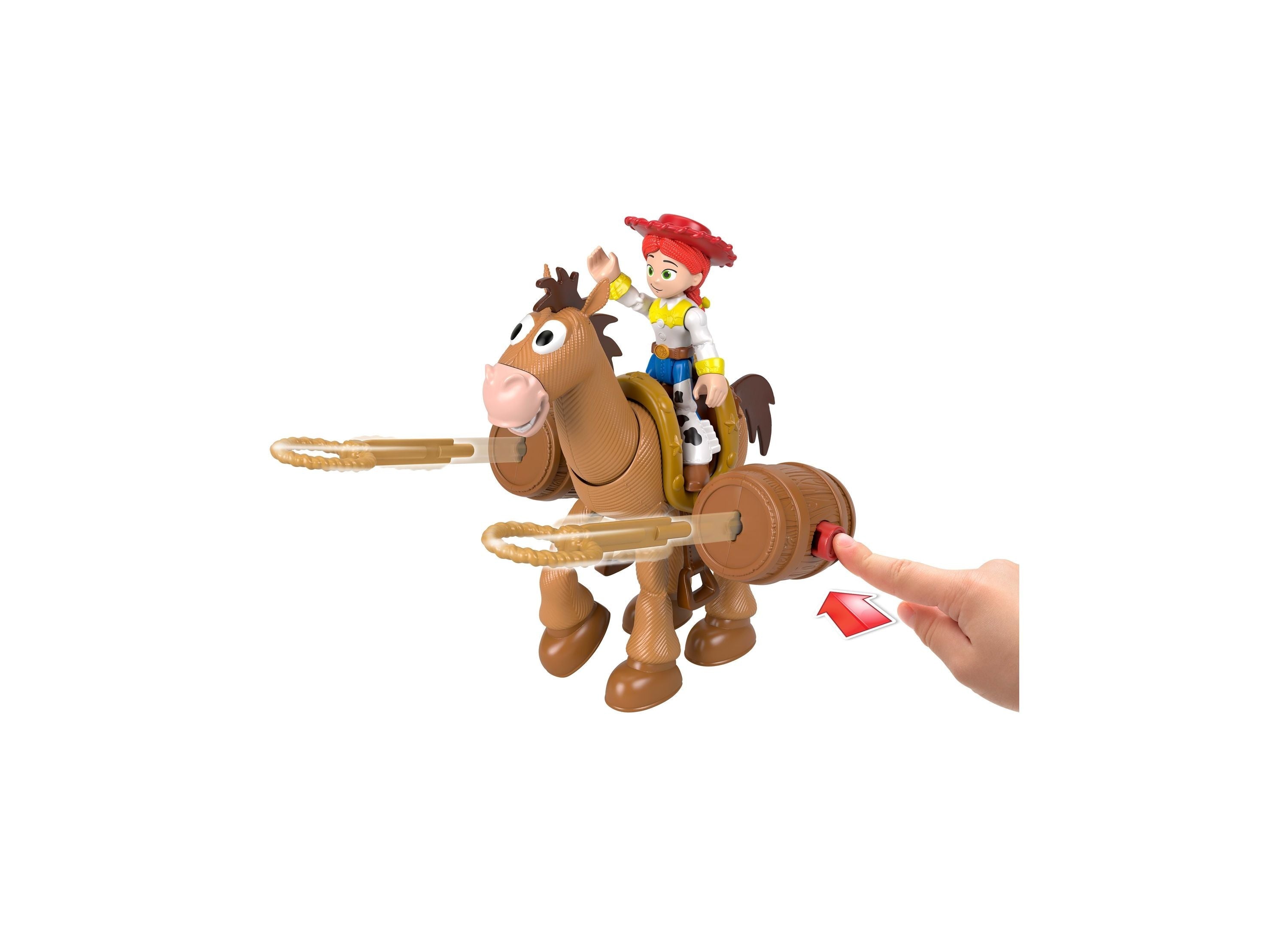 Imaginext Disney Pixar Toy Story Jessie & Bullseye 3-Inch Figure Playset