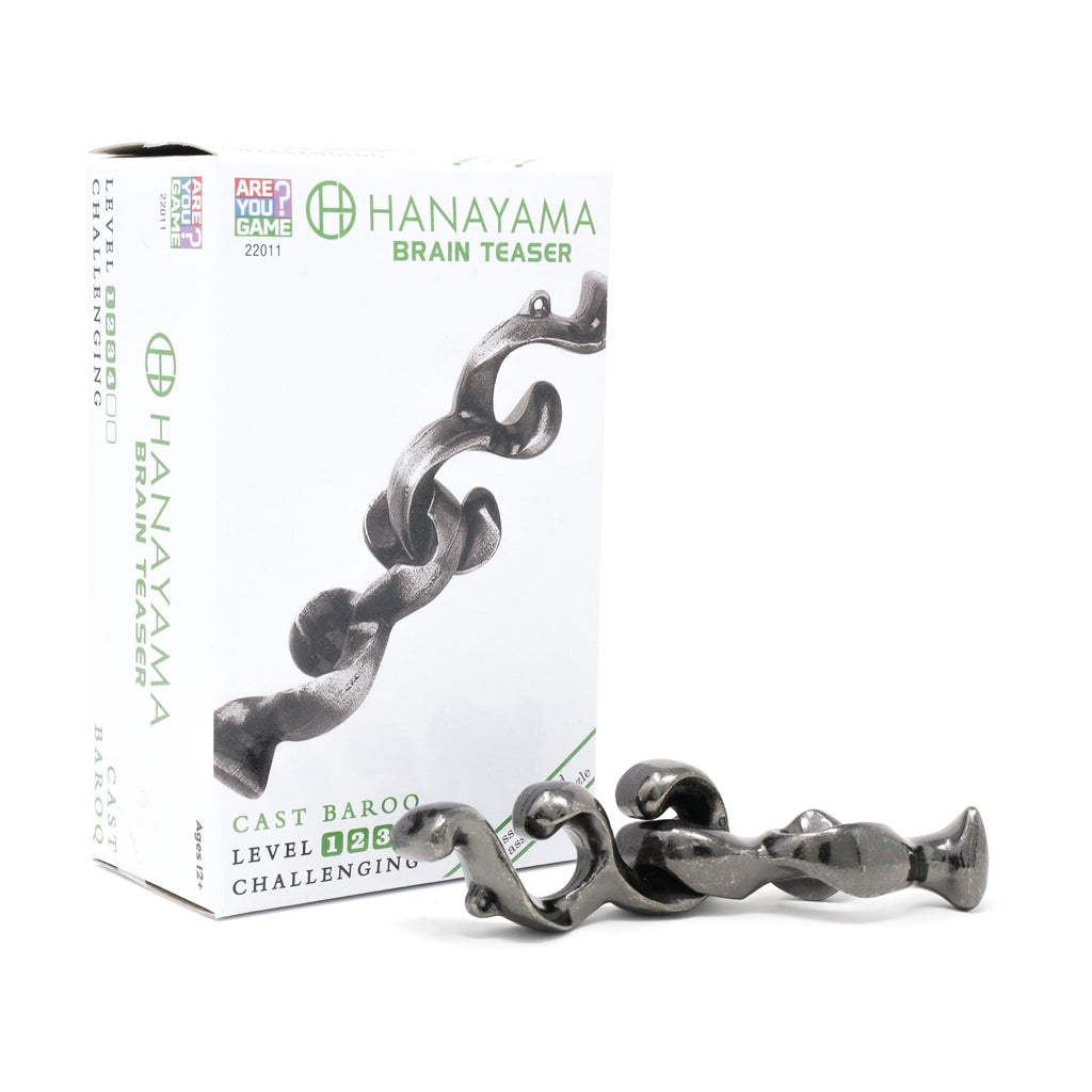 Hanayama Level 4 Cast Puzzle - Baroq: Musical Mind Teaser