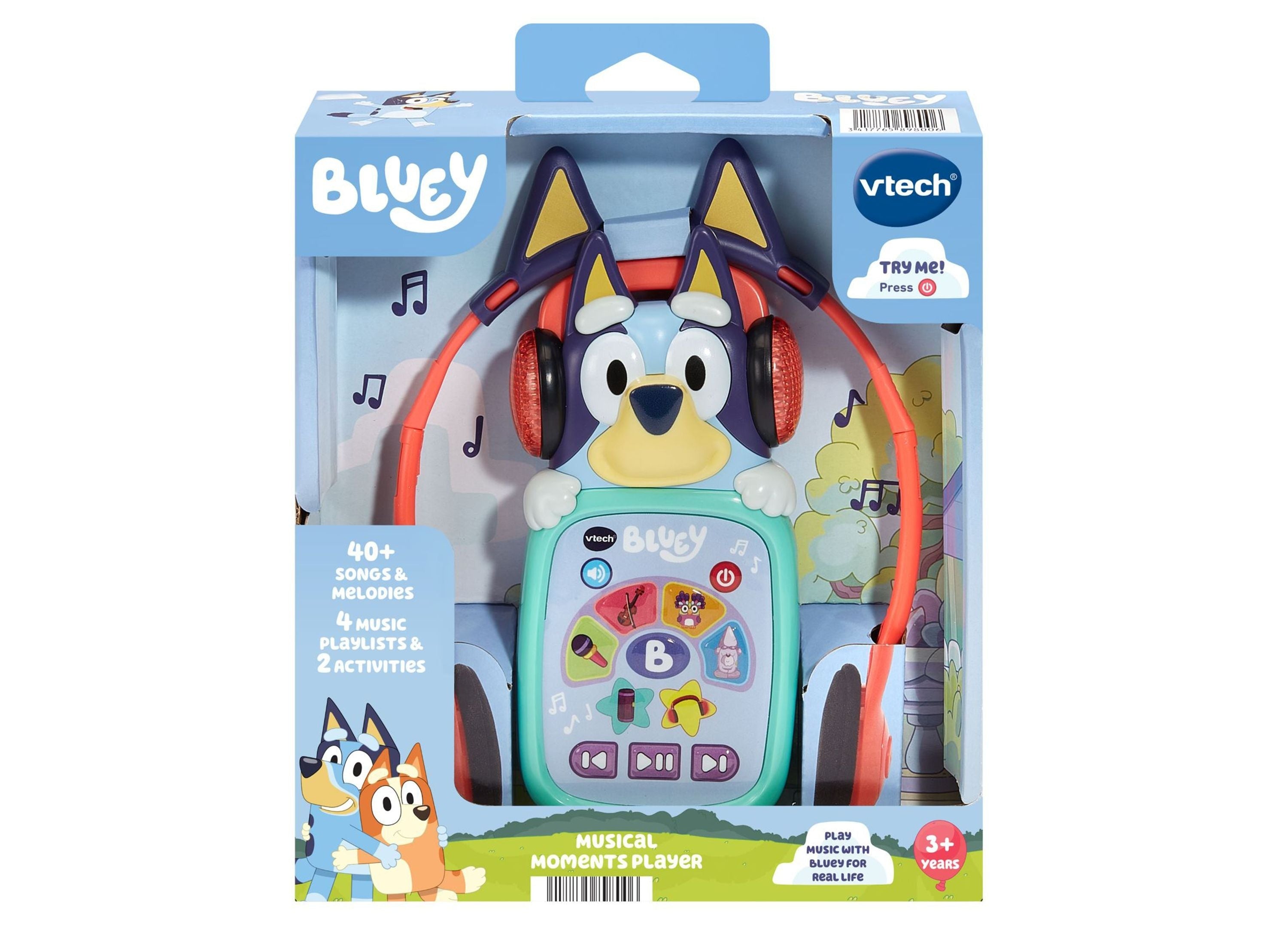 Bluey VTech Musical Moments Player With Headphones