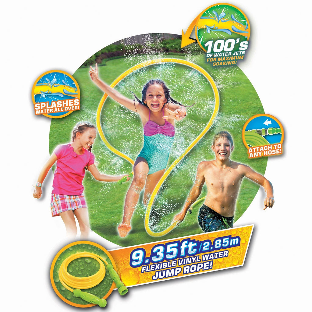 Jump 'N Splash Rope 9-Foot Water Spray Jump Rope