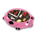 Be Good Company Sandbox Critters Piggy Farm Tabletop Play Set With No-Mess Mat