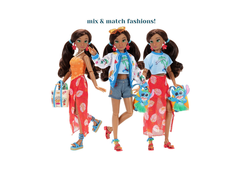Disney ILY 4Ever Lilo & Stitch-Inspired 9-Inch Fashion Doll with Mix-and-Match Outfits