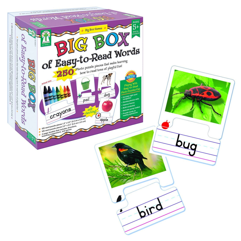 Carson Dellosa Big Box of Easy-to-Read Words - Educational Board Game for Kids