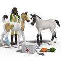 Schleich Horse Club Sarah's First Aid Kit 8-Piece Vet Playset
