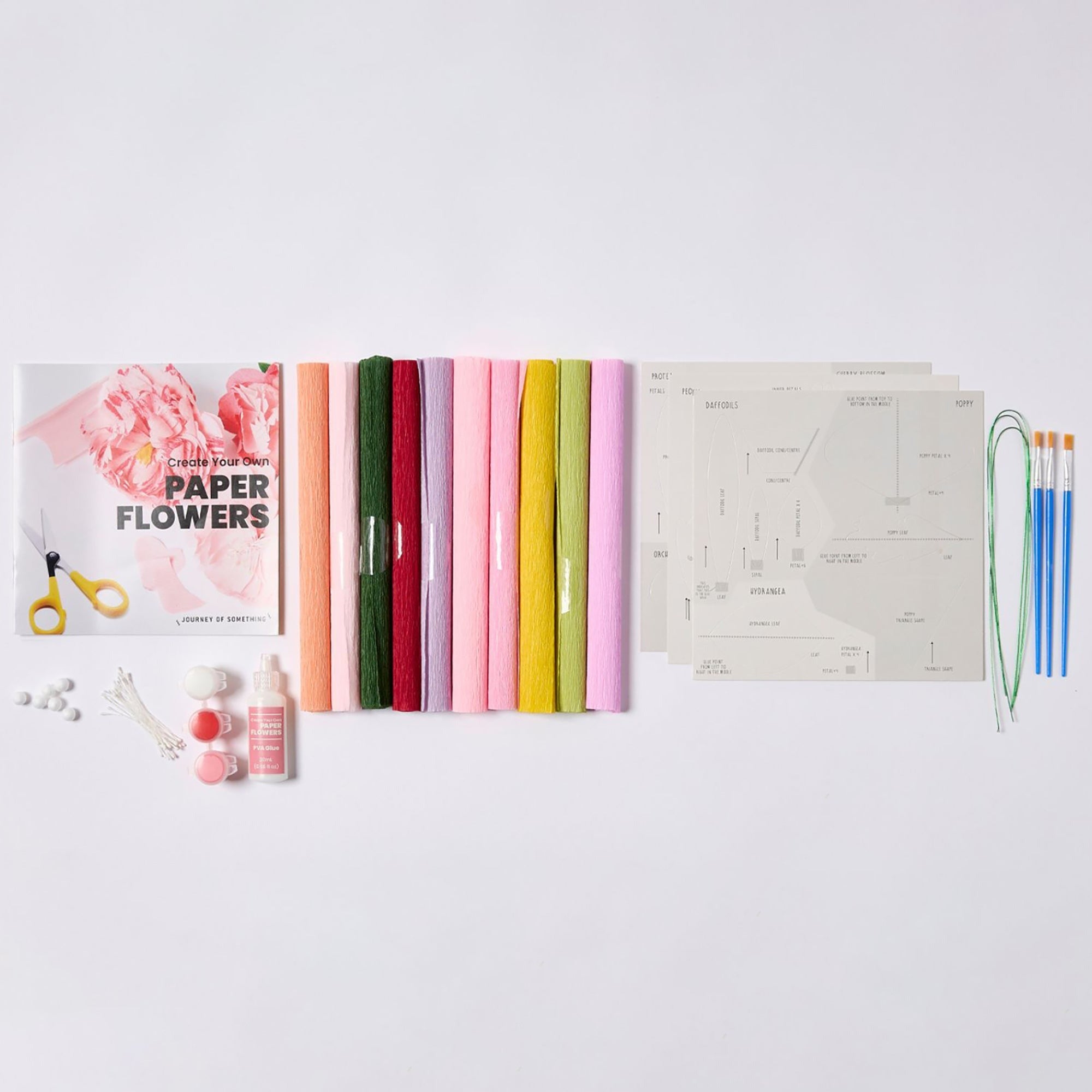 Journey Of Something Create Your Own Paper Flowers Craft Kit