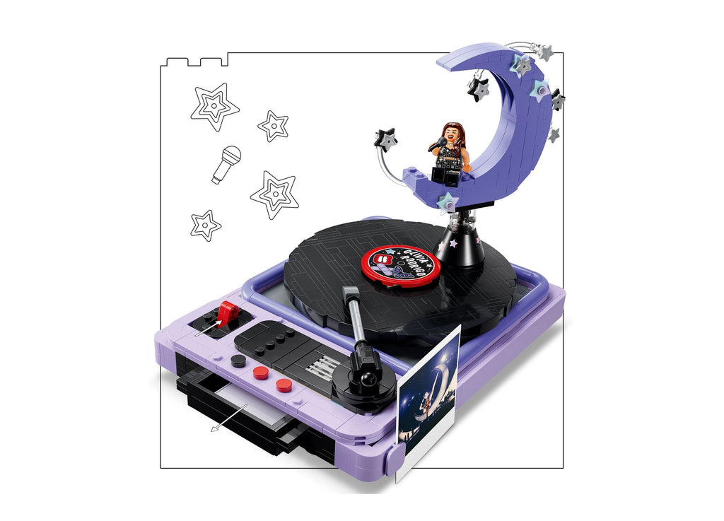 LEGO Olivia Rodrigo Concert Moon 670-Piece Rotating Record Player Building Set