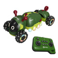 Contixo RC1 Mech Stunt RC Caterpillar Car with 2.4GHz Remote, 360° Spins, LED & Mist Spray