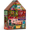 eeBoo Haunted House 100-Piece Rectangular Jigsaw Puzzle
