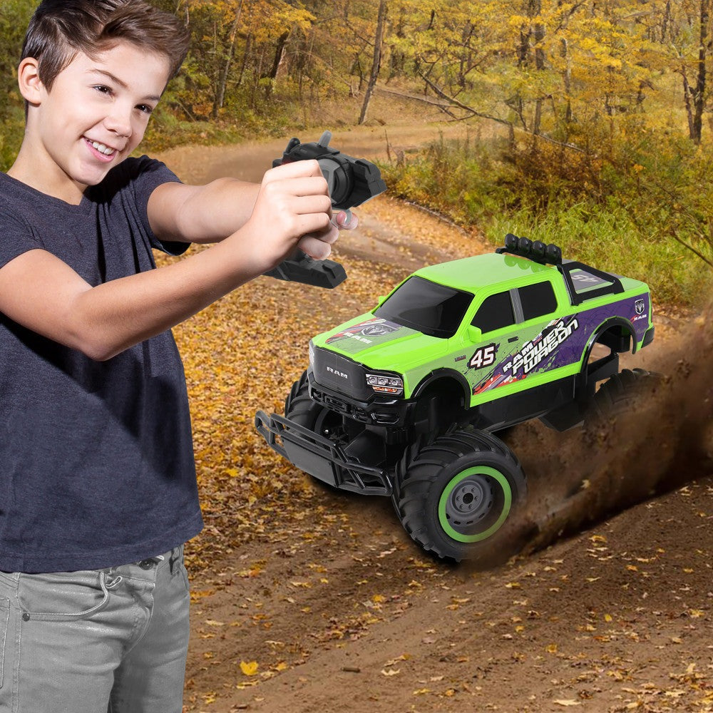 NKOK Mean Machines RC Ram 2500 Power Wagon - Green