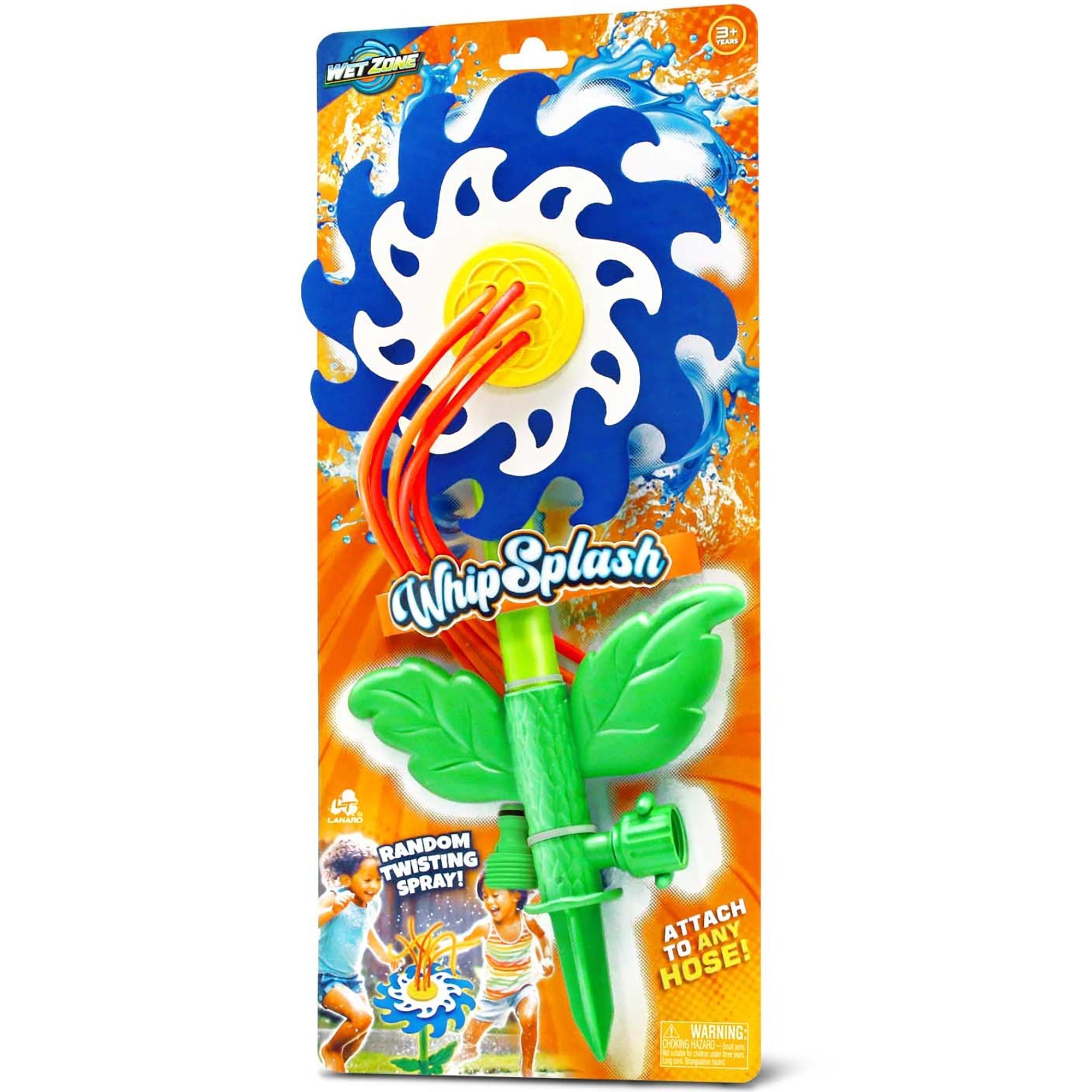 Lanard Whip Splash Sprinkler With Flexible Whipping Water Hoses