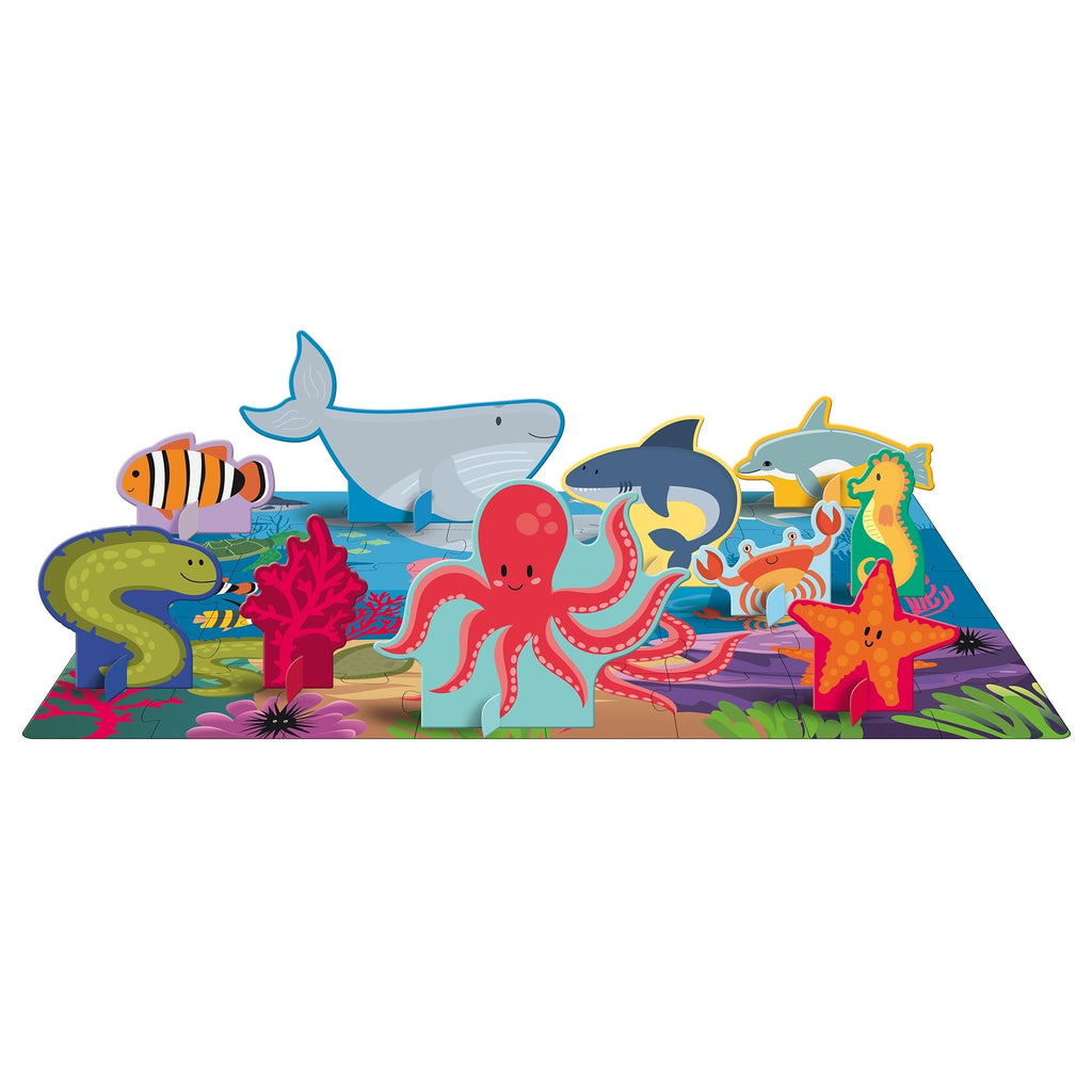 Q-Box Marine Adventure Puzzle Set - 40 pc