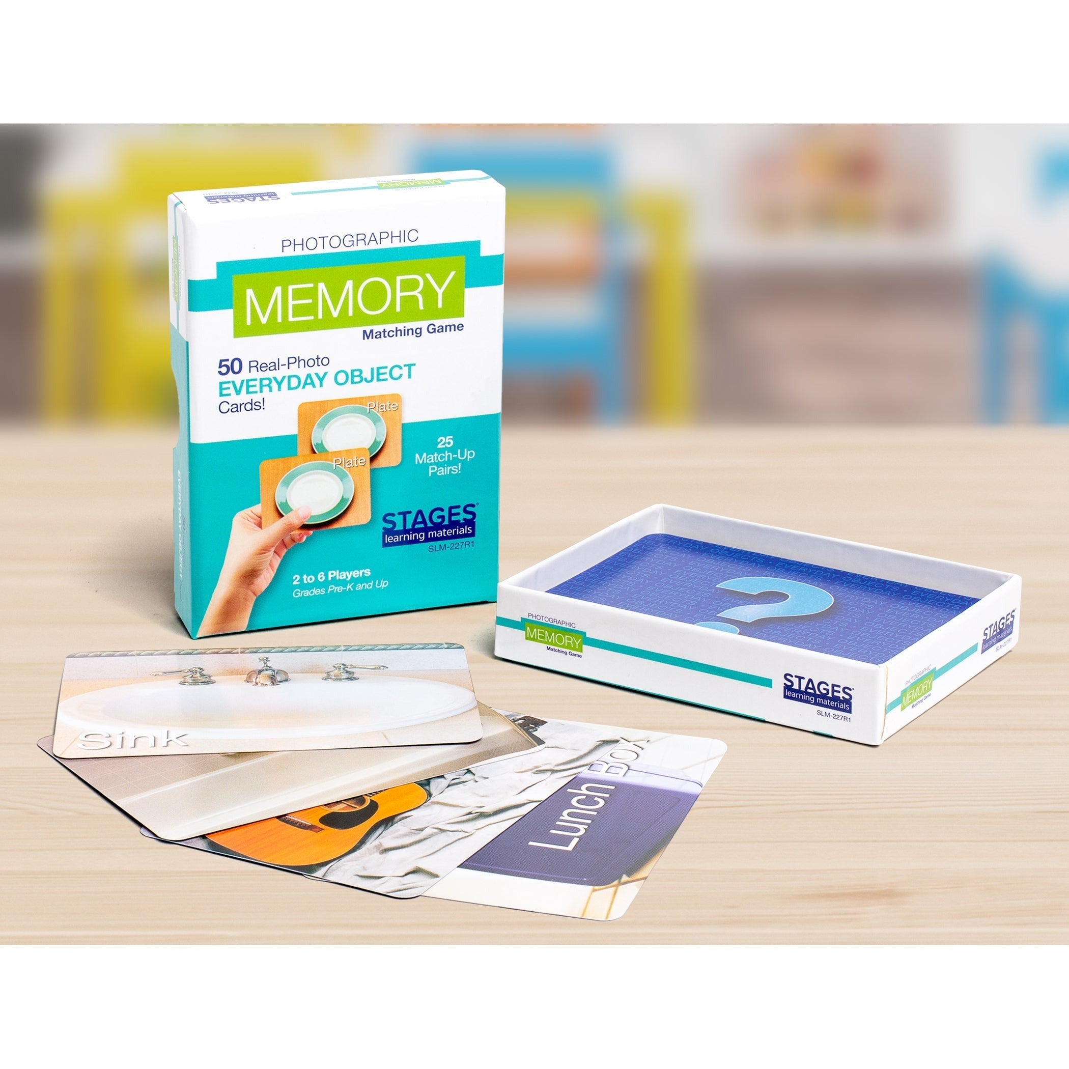 Stages Learning Materials - Everyday Objects Memory Game Trio