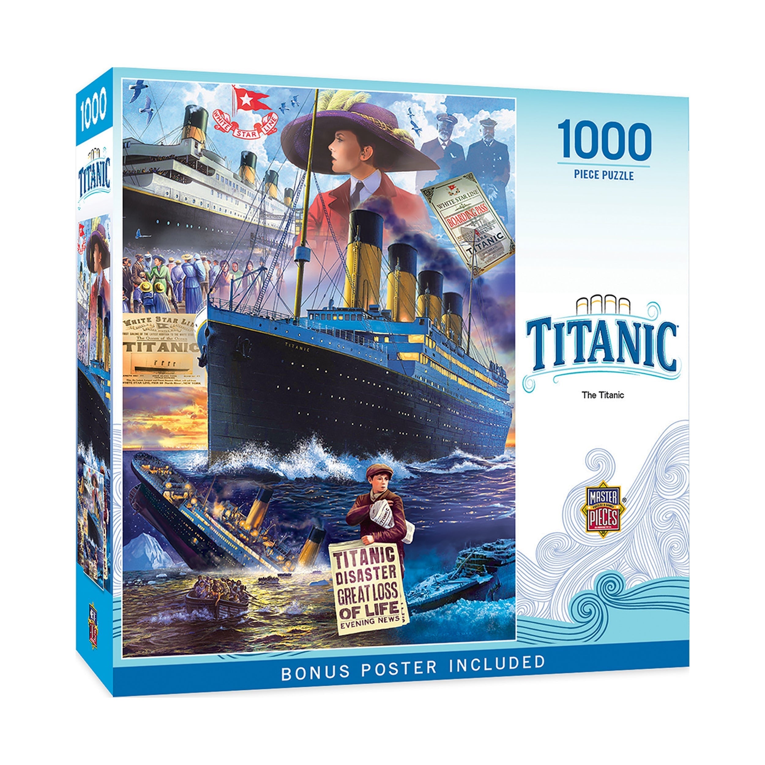 MasterPieces Historical Titanic Jigsaw Puzzle - 1000 pc