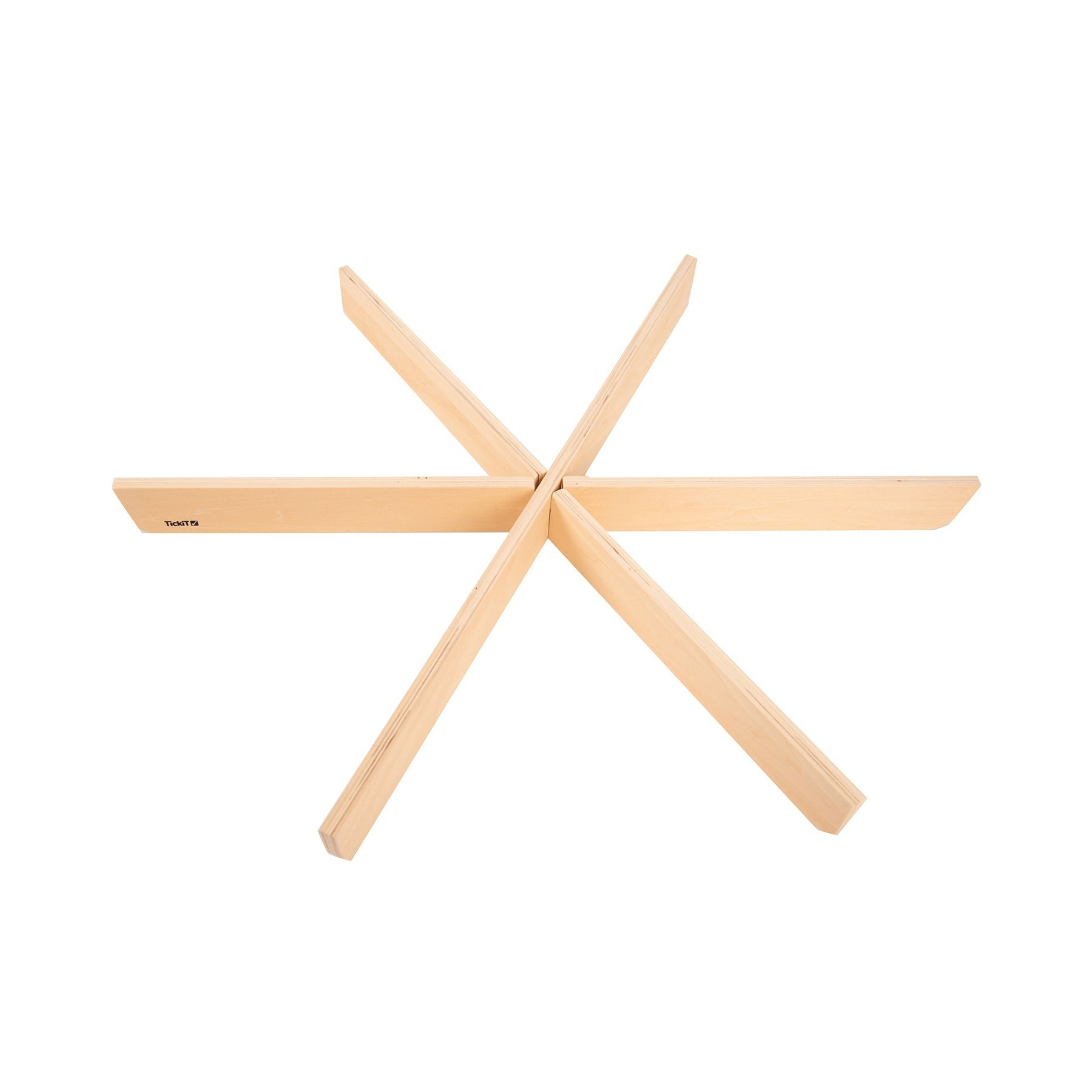 TickiT Wooden Discovery Dividers - Birch Plywood Playtime Circle