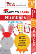 Ready To Learn Numbers Flash Cards 48-Card Set For Counting And Number Recognition