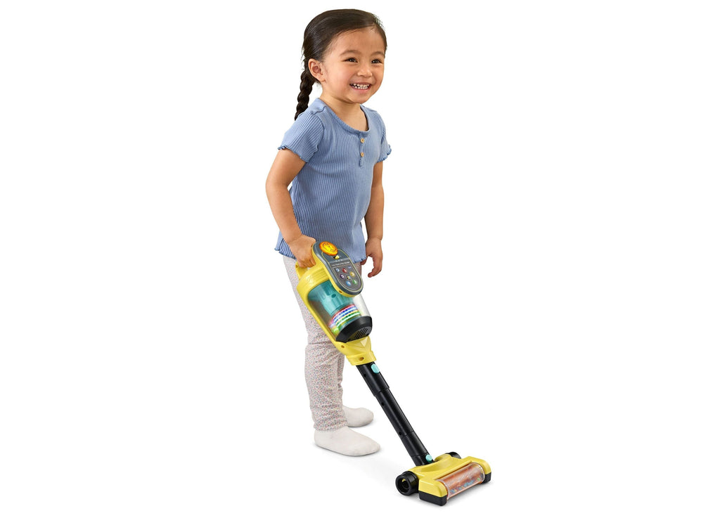 VTech 4-in-1 Push & Play Vacuum Interactive Learning Role-Play Toy