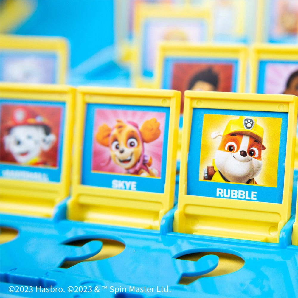PAW Patrol Guess Who? Collectible Guessing Board Game for Kids Ages 6+