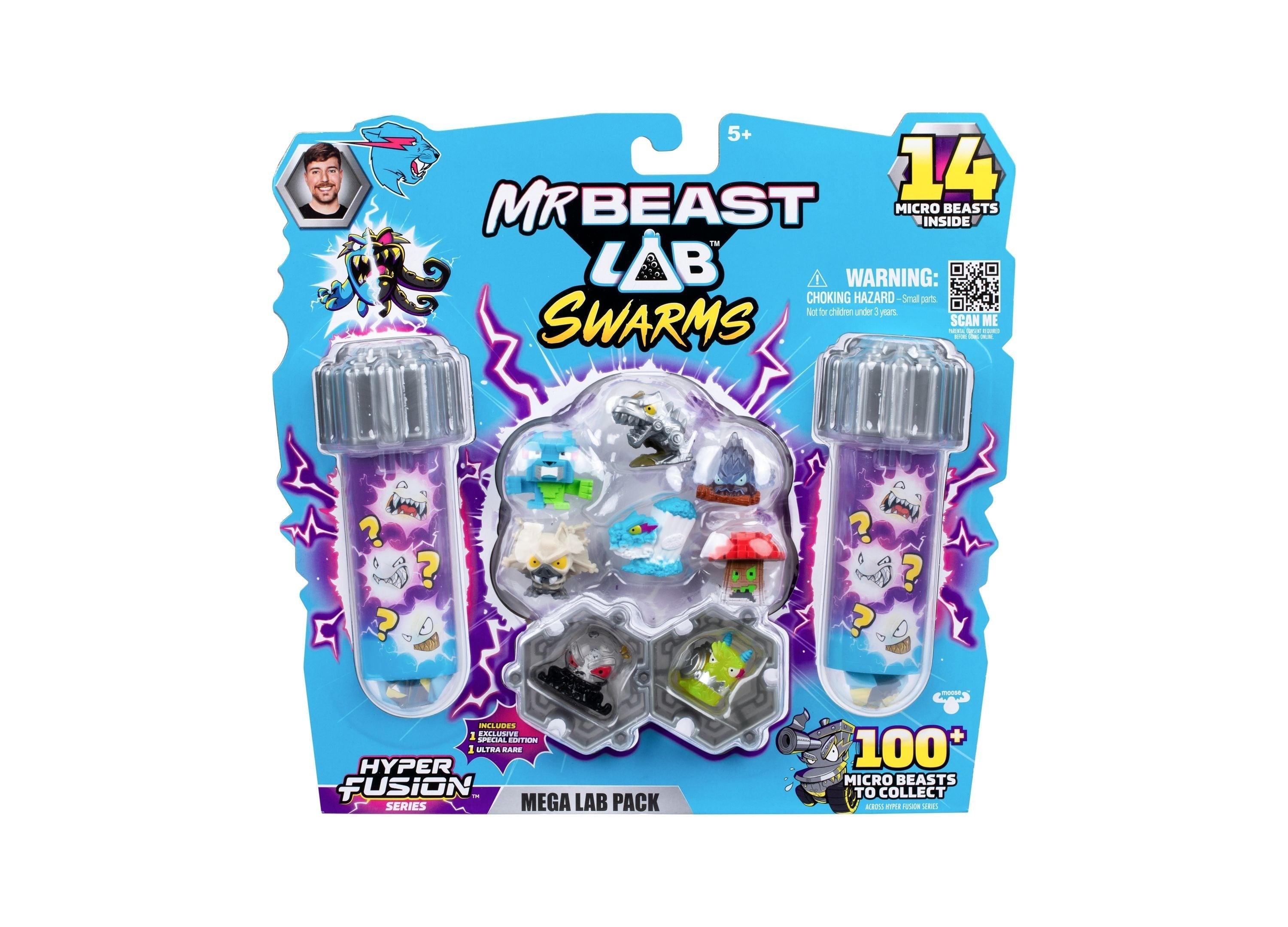 Mr Beast Lab Hyper Fusion Swarms 14-Pack Mega Lab S3 Collectibles