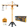 LEXIBOOK CROSSLANDER® PRO TOWER CRANE - Get busy on the building site with this large remote-controlled crane featuring dynamics sounds and effects!