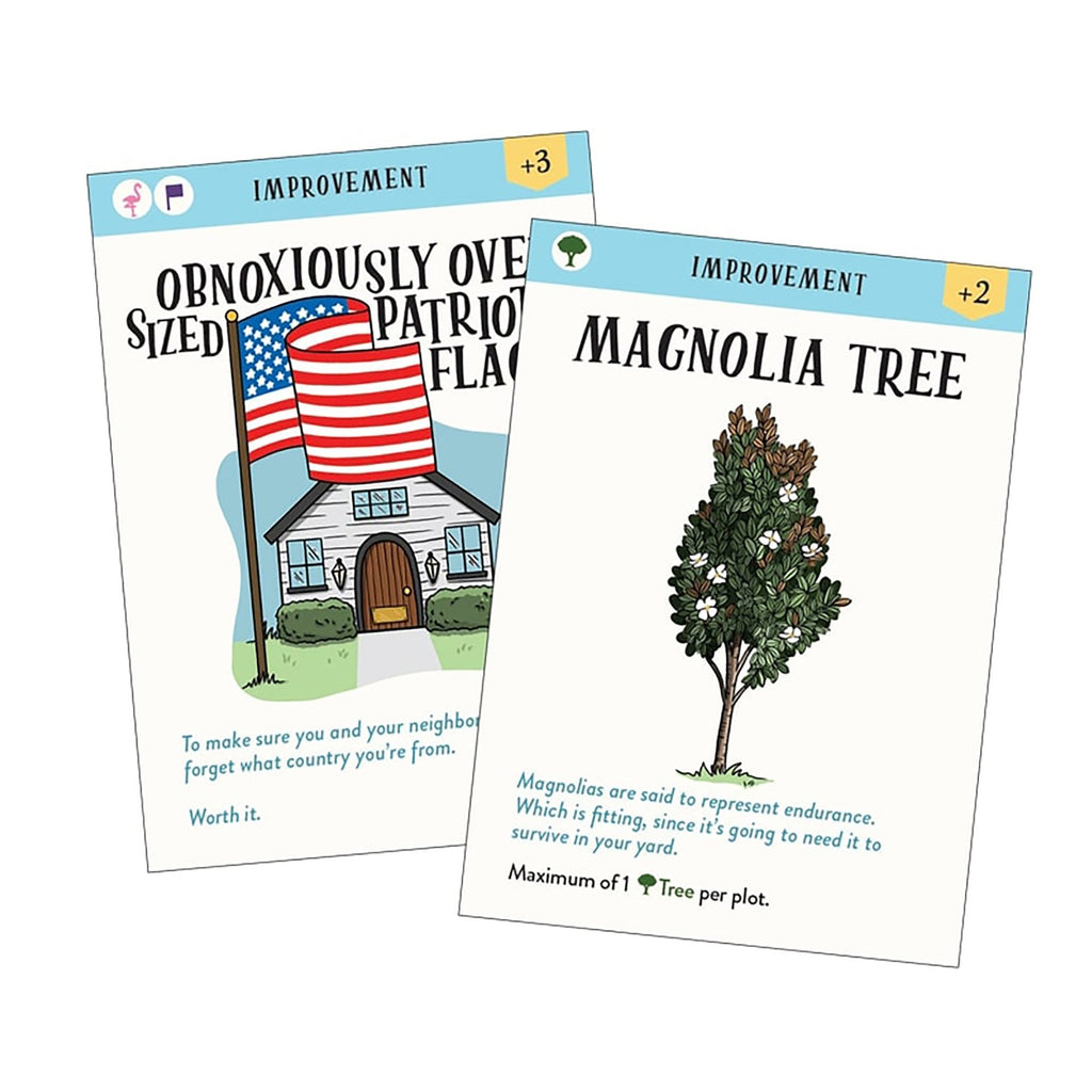 Blue Star Press: Grass Is Greener Neighborly Sabotage Card Game, Ages 13+