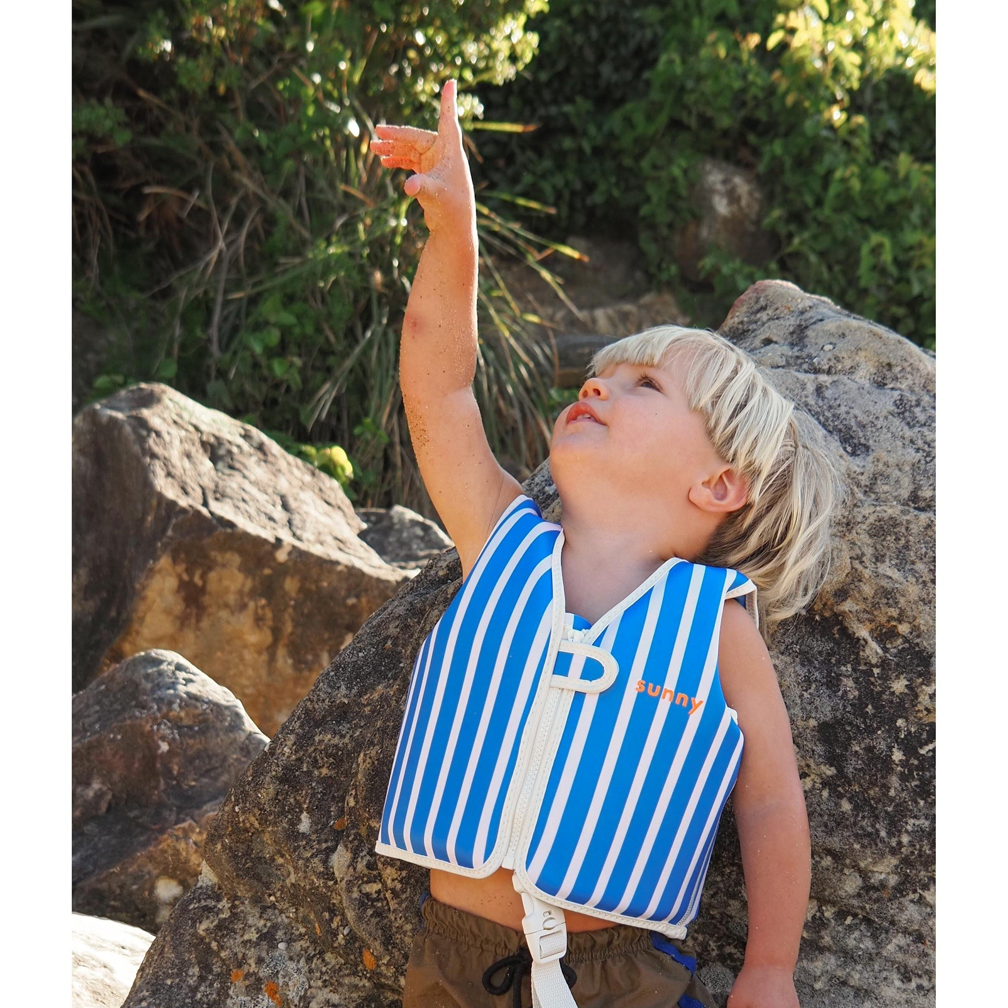 Sunnylife Tino The Tiger Float Vest With Adjustable Safety Strap