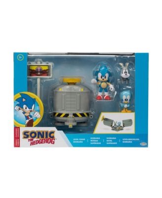 Sonic The Hedgehog 2.5-Inch Level Clear Diorama Set With Classic Figures