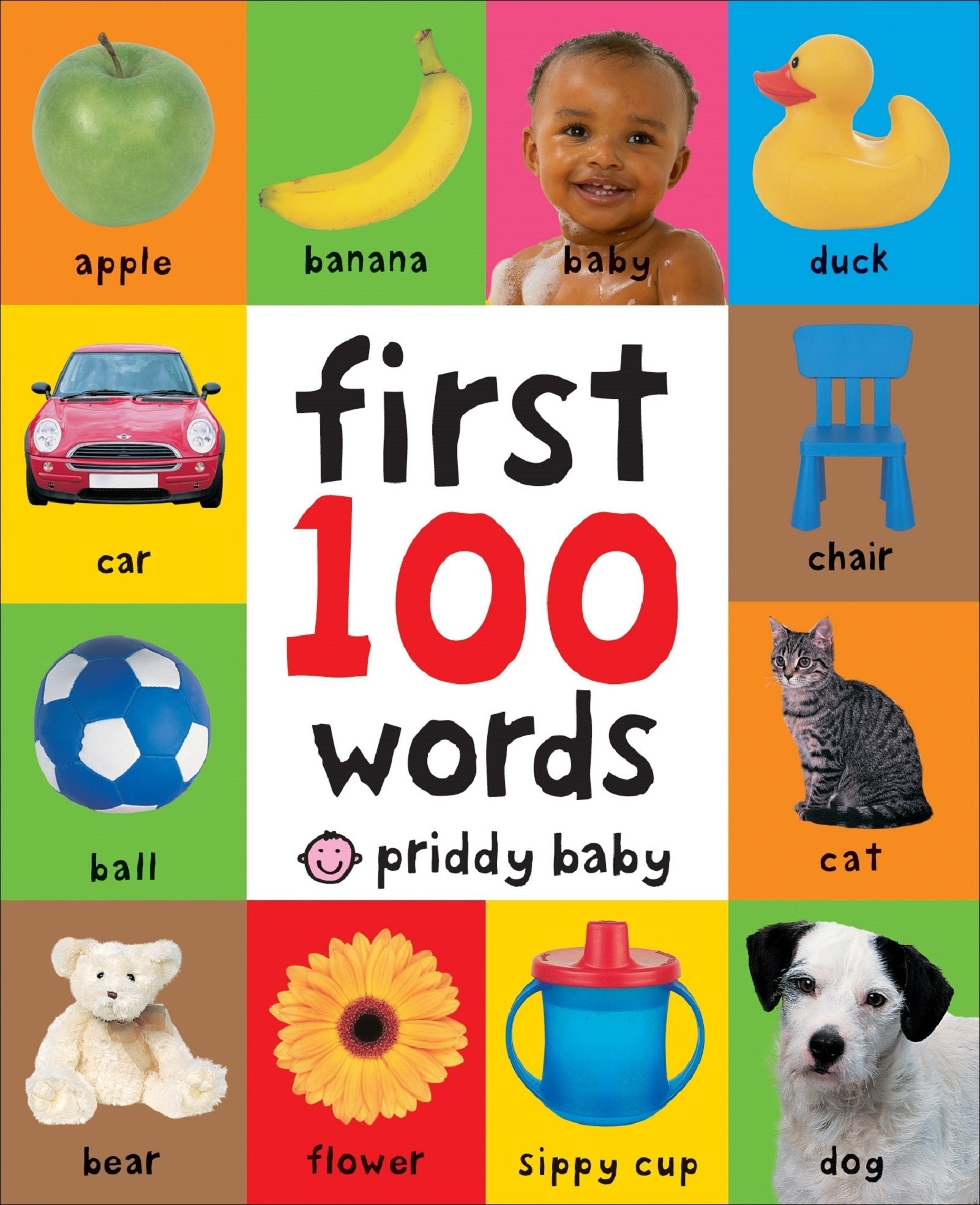 First 100 Words Bright Baby Board Book