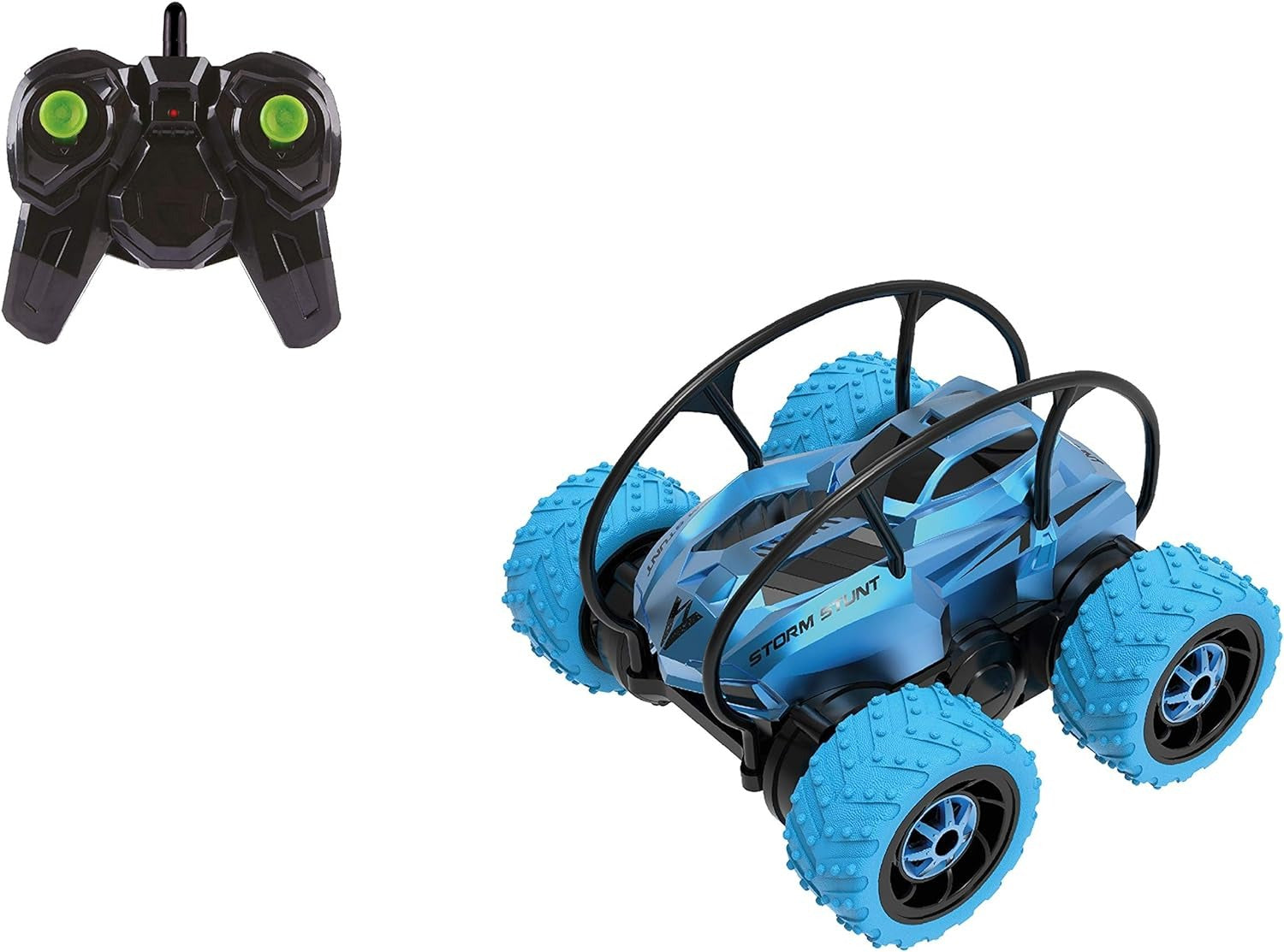 Goodly Toys Remote Control Stunt Vehicle - Four Wheel Drive - Blue