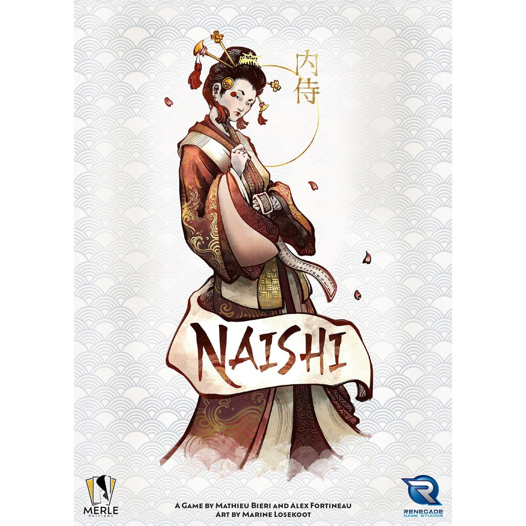 Renegade Games Naishi Strategic Hand-Management Card Game - Japanese Imperial Court Theme, 2 Players
