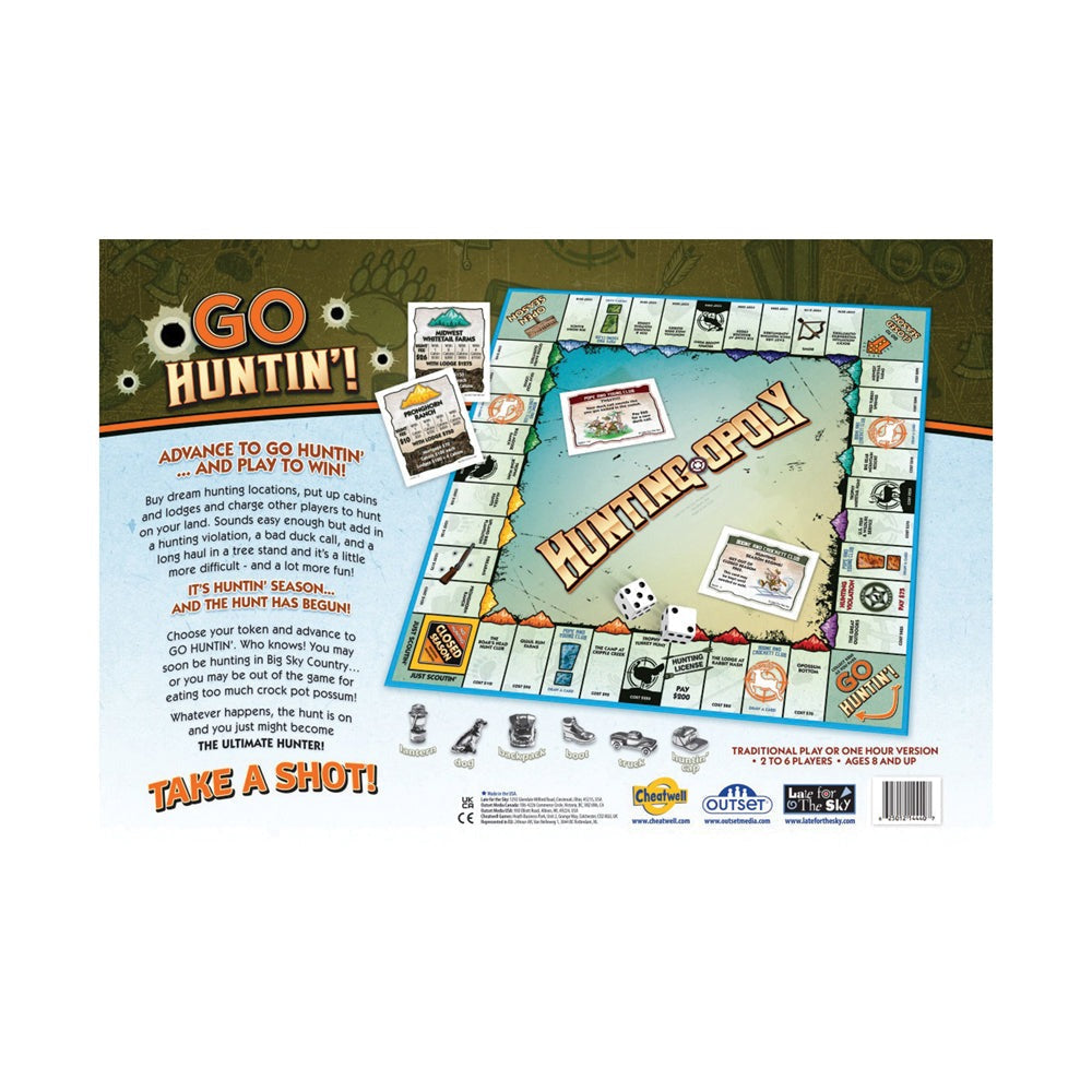 Hunting-Opoly Wilderness Adventure Board Game
