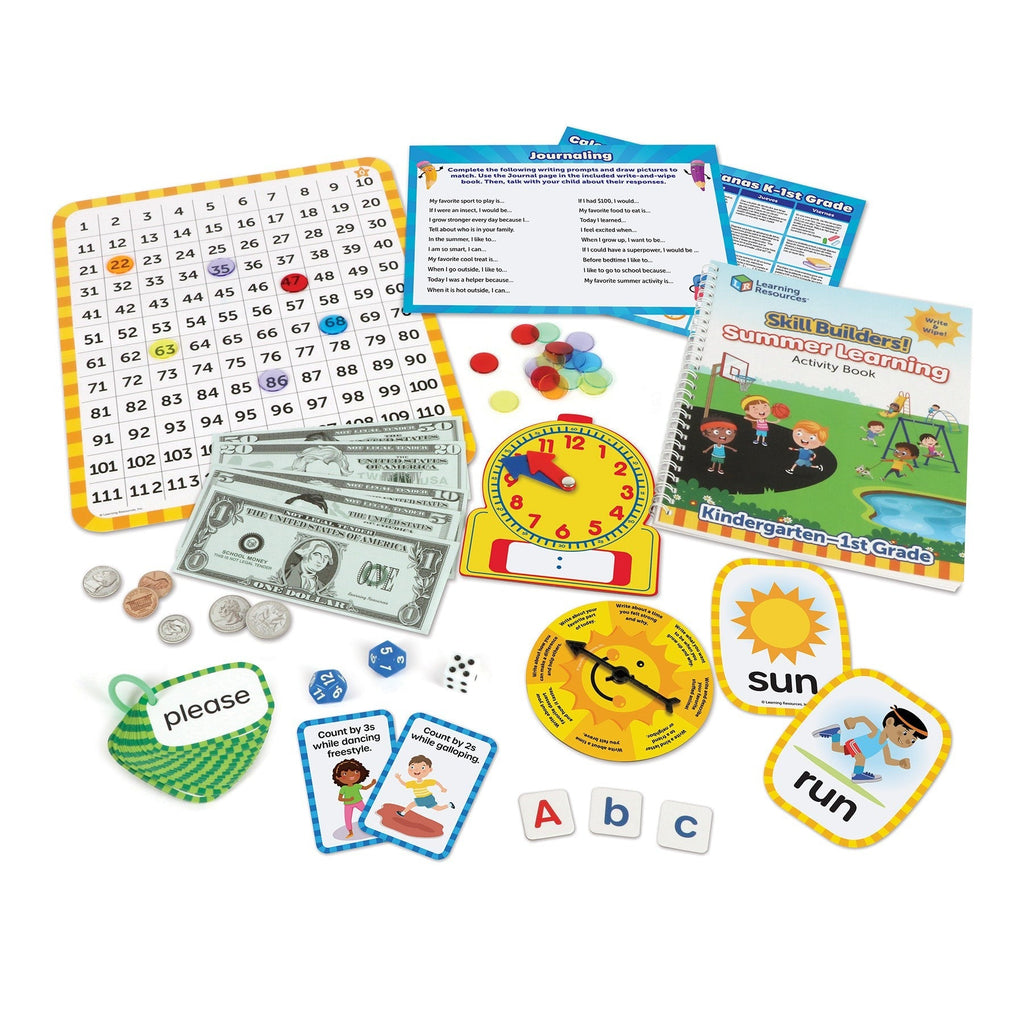 Learning Resources Skill Builders Summer Activity Kit - Transition from K to 1st