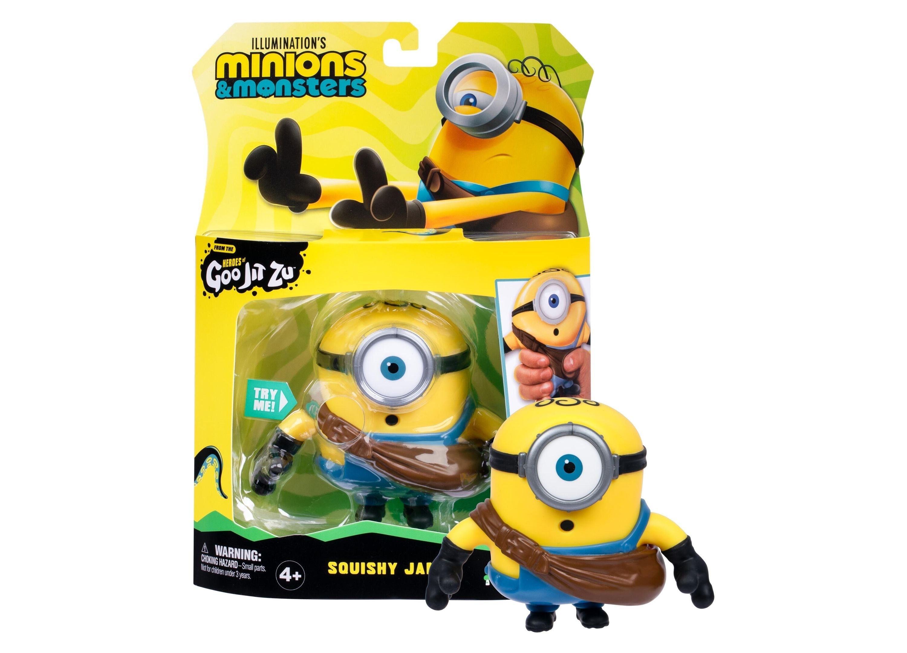 Despicable Me Minions Heroes Of Goo Jit Zu Stretchy Figure