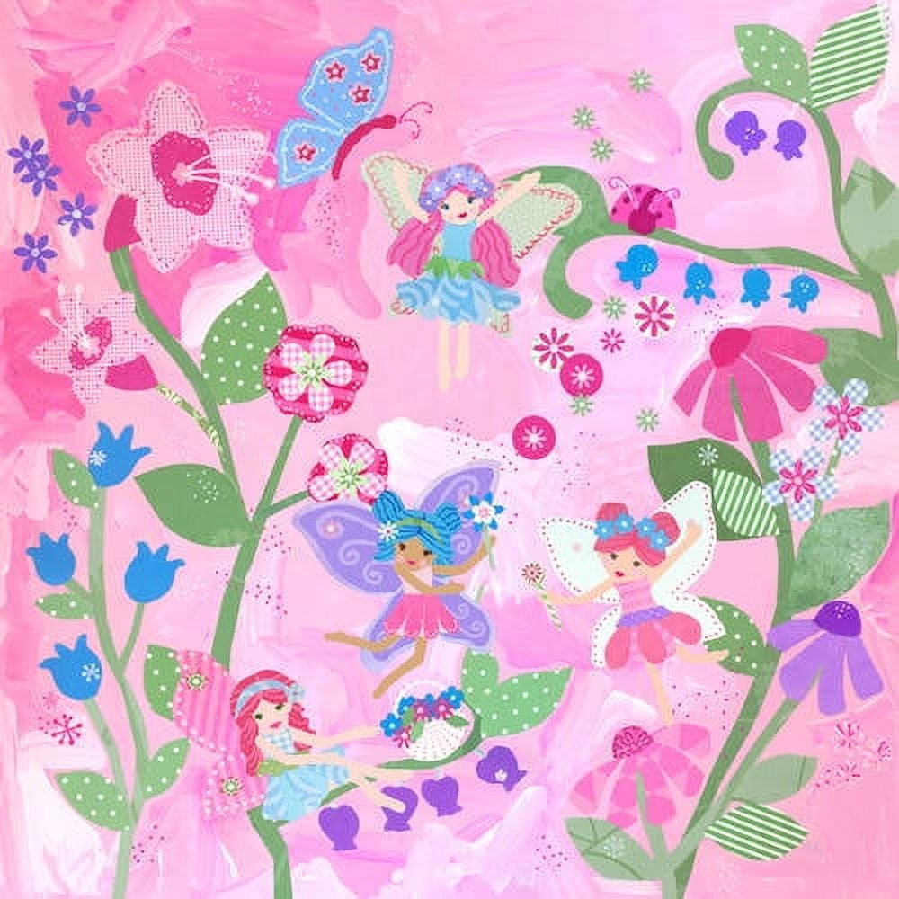 Oopsy Daisy Toos 21 inch Flower Fair Decorative Canvas Art