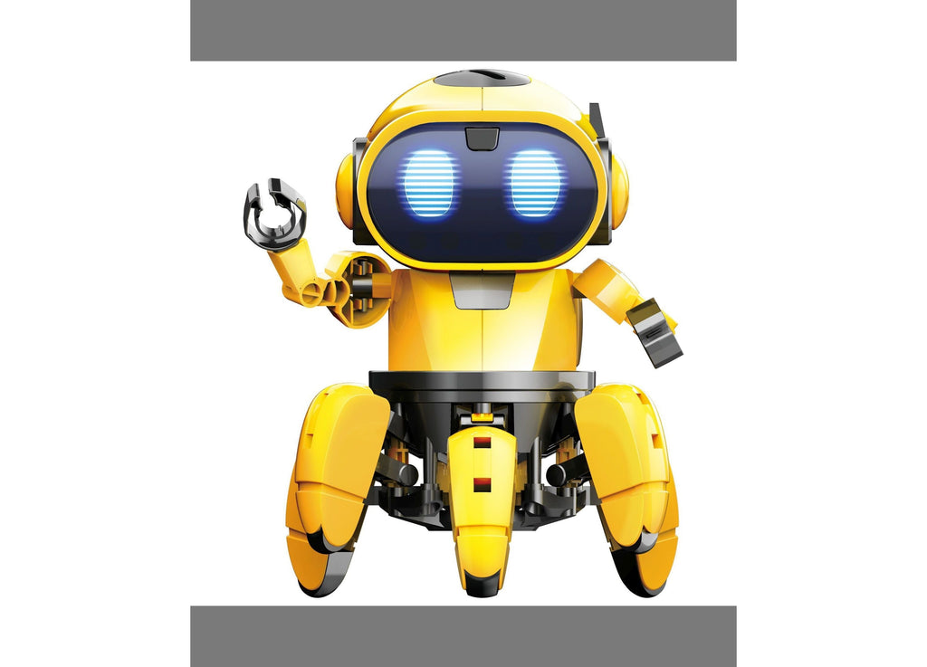 Elenco TEACH TECH Zivko the Robot Kit - Interactive AI Hexiped Robot