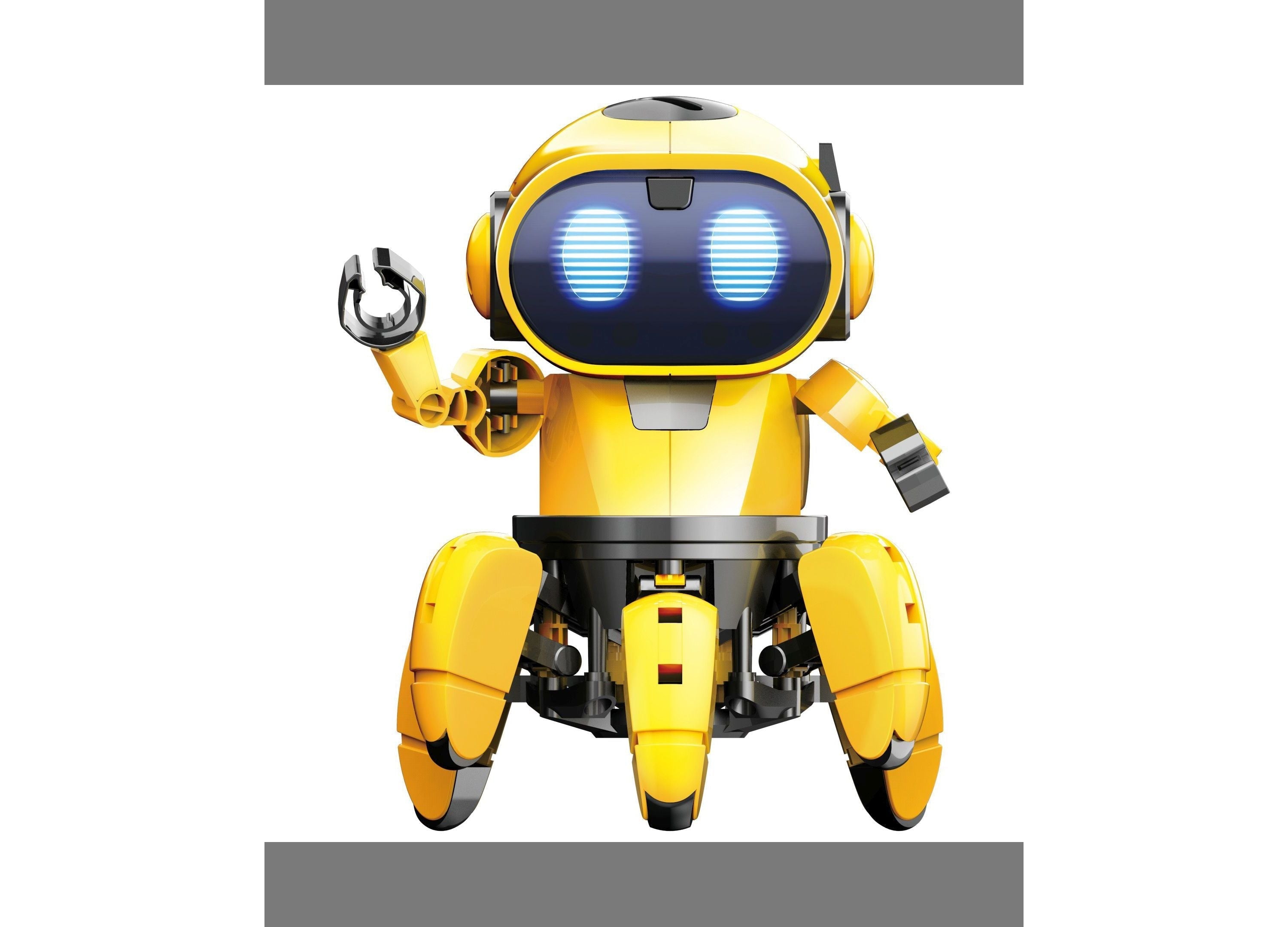 Elenco TEACH TECH Zivko the Robot Kit - Interactive AI Hexiped Robot
