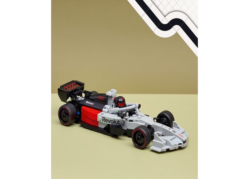 LEGO® Speed Champions Audi R26 F1® Race Car Toy Building Kit, 77259