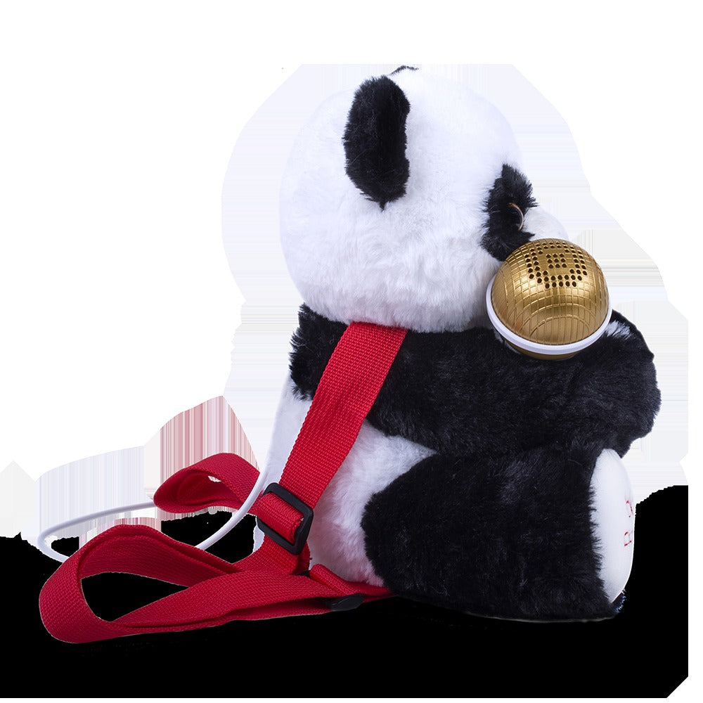 Singing Machine Kids Sing-Along Crew Big Pand Plush Karaoke Backpack