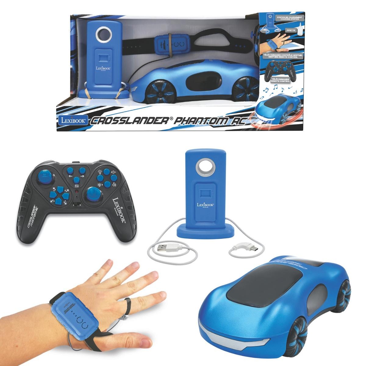 Crosslander Phantom - Rechargeable Programmable Radio-Controlled Racer
