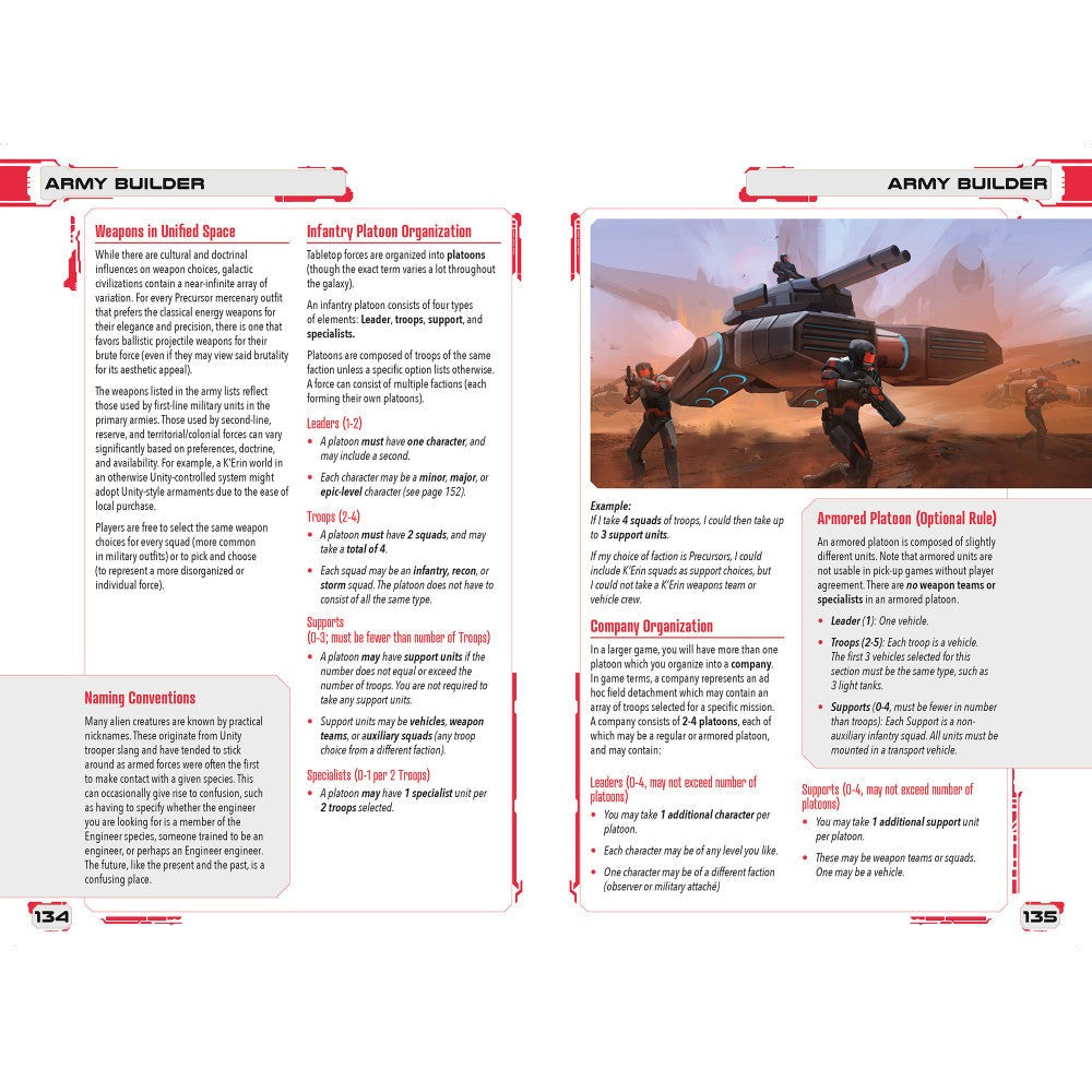 Modiphius Entertainment: Five Parsecs From Home - Tactics, Hardcover RPG