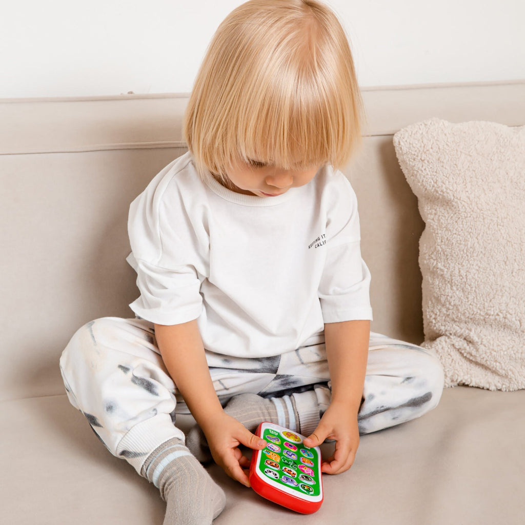 Kids Hits Light-Up Zoo Smart Phone Interactive Educational Toy With Animal Sounds & Songs