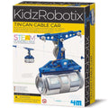 KidzRobotix Tin Can Cable Car Recycled Engineering Kit